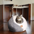 Load image into Gallery viewer, Cozy Cat Cove: The Oasis Cat Cave - Athena’s Paw