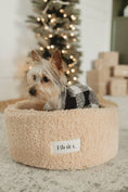 Load image into Gallery viewer, Sherpa Cat Bed - Athena’s Paw