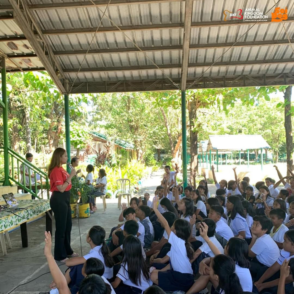Event help by Animal Kingdom Foundation to educate the public on animal awareness
